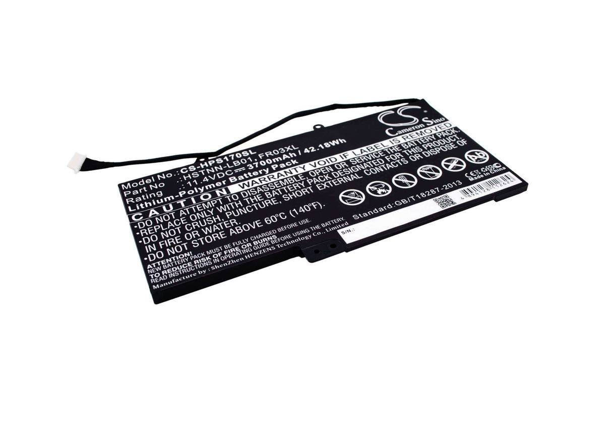 Batterie pour HP Slate 17, Slate 17-l010, J4v73aa 11.4v, 3700mah - 42.18wh Tablette Cameron Sino Technology Limited (Suspendu)