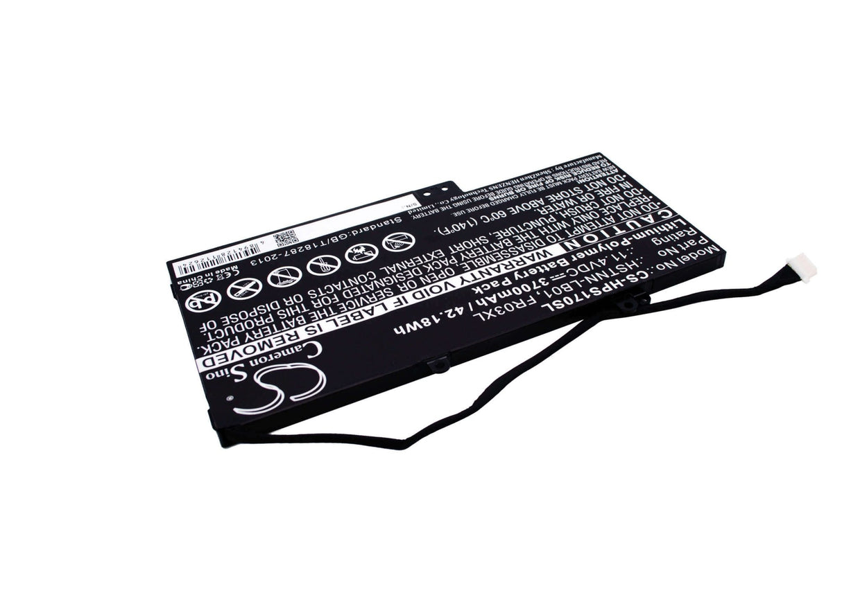 Batterie pour HP Slate 17, Slate 17-l010, J4v73aa 11.4v, 3700mah - 42.18wh Tablette Cameron Sino Technology Limited (Suspendu)