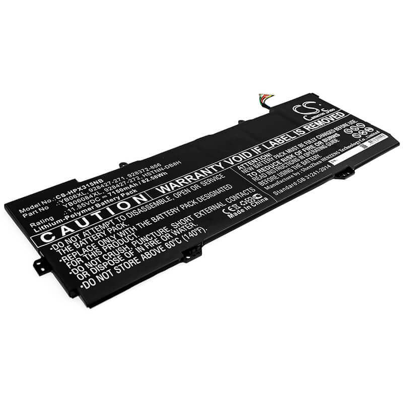Battery For Hp, Spectre X360 15-ch000na, Spectre X360 15-ch000nb, Spectre X360 15-ch000nd 11.55v, 7150mah - 82.58wh Notebook, Laptop Cameron Sino Technology Limited
