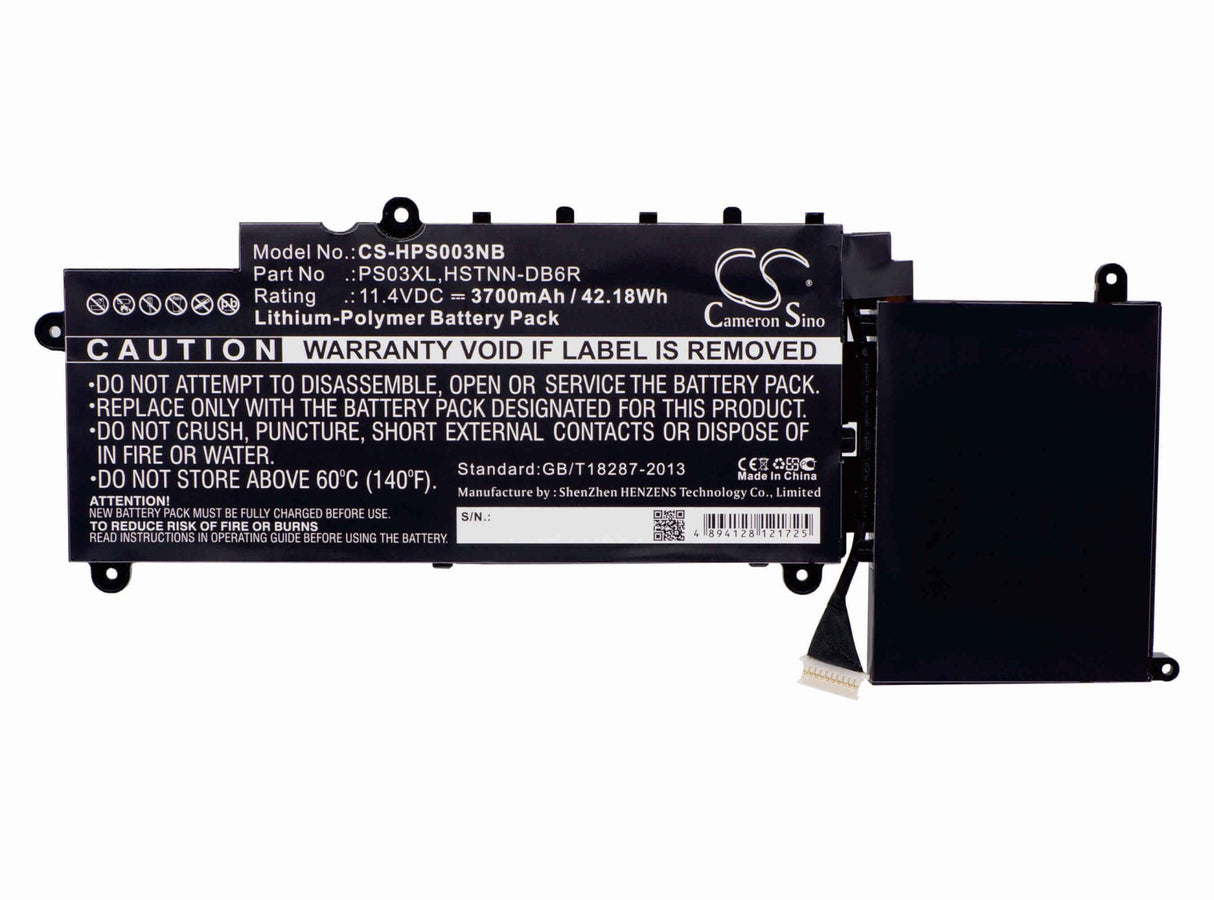 Battery For Hp, Stream 11, Stream 11-d010nr, Stream 11-d023tu 11.4v, 3700mah - 42.18wh Notebook, Laptop Cameron Sino Technology Limited