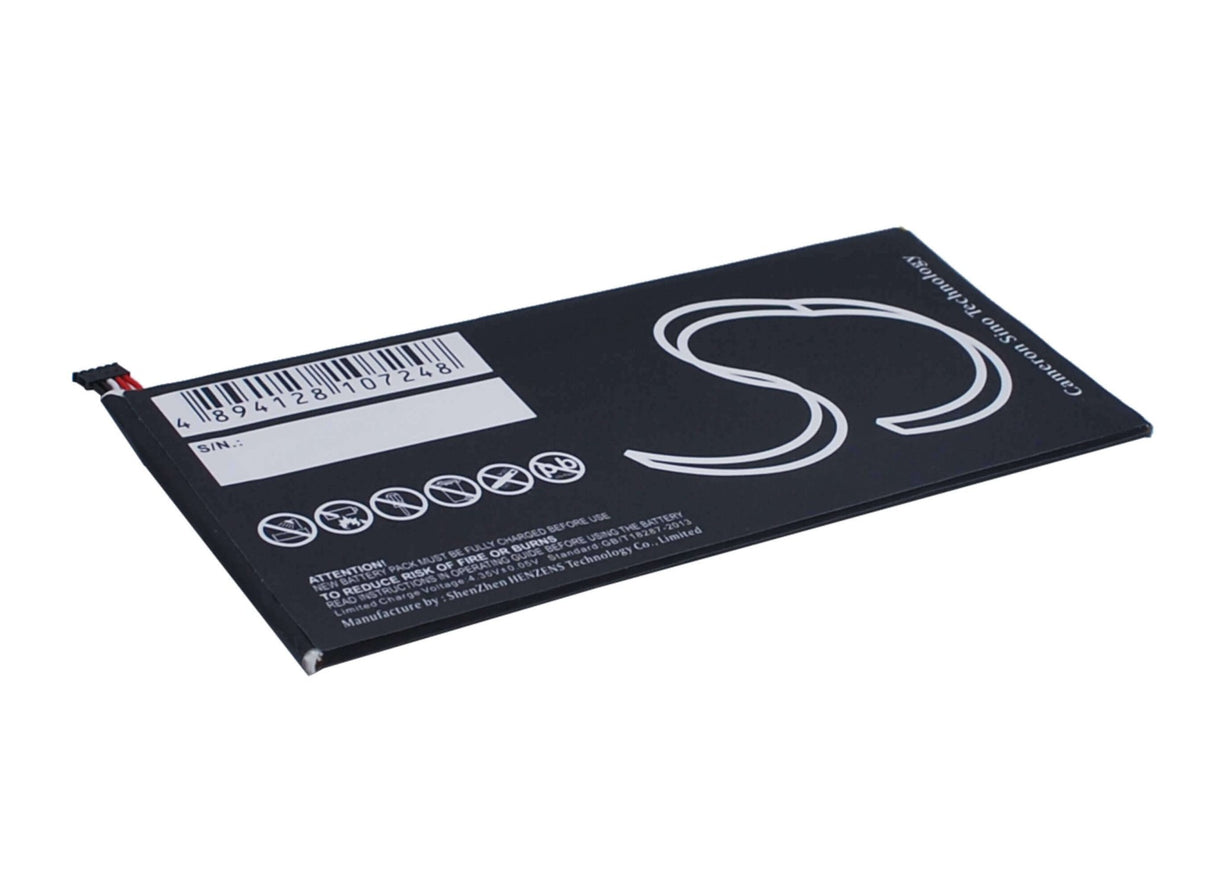 3.8V, Li-Polymer, 3000mAh, Tablet battery fits Hp, 795065-001, Stream 7 5700, Stream 7 5700ng, 11.40Wh Tablet Cameron Sino Technology Limited