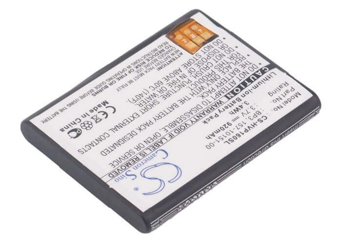 3.7V, Li-ion, 920mAh, SmartPhone battery fits Palm, Hp, 157-10151-00, P160u, P160ueu, 3.4Wh Mobile, SmartPhone Cameron Sino Technology Limited (Smartphone)
