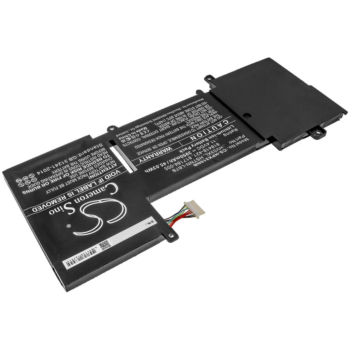 Batterie pour Hp, X360 310 G2 11.4v, 3950mah - 45.03wh Notebook, ordinateur portable Cameron Sino Technology Limited