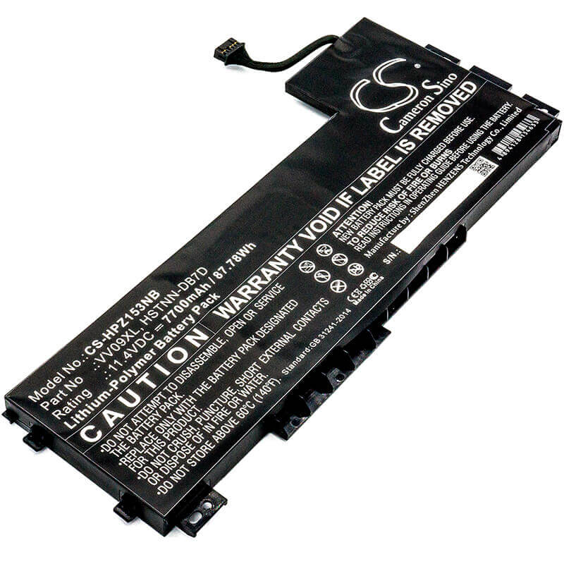 Notebook battery For Hp, Zbook 15 G3, Zbook 17 G3 11.4v, 7700mah - 87.78wh Notebook, Laptop Cameron Sino Technology Limited