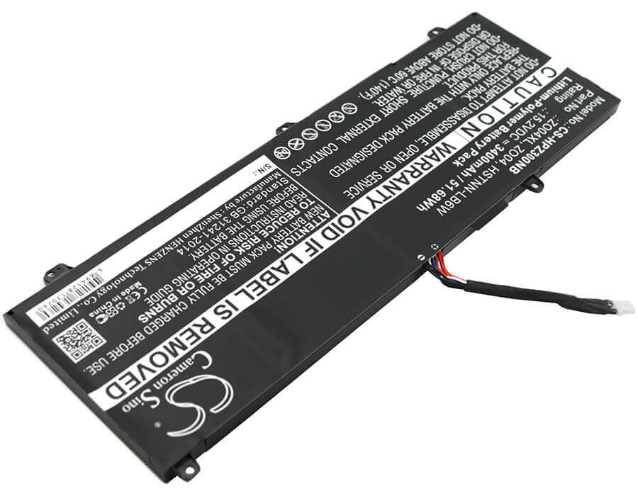 Batterie pour Hp, Zbook Studio G3 15.2v, 3400mah - 51.68wh Notebook, Laptop Cameron Sino Technology Limited