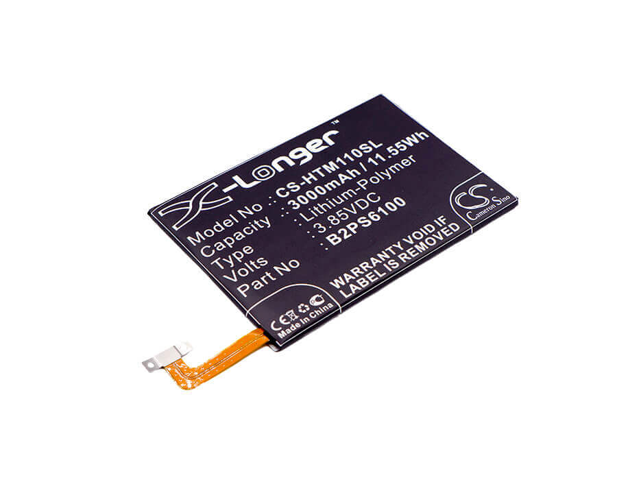 3.85V, Li-Polymer, 3000mAh, SmartPhone battery fits Htc, 35h00256-00, 10 4g Lte, 10 Lifestyle, 11.55Wh Mobile, SmartPhone Cameron Sino Technology Limited (Smartphone)