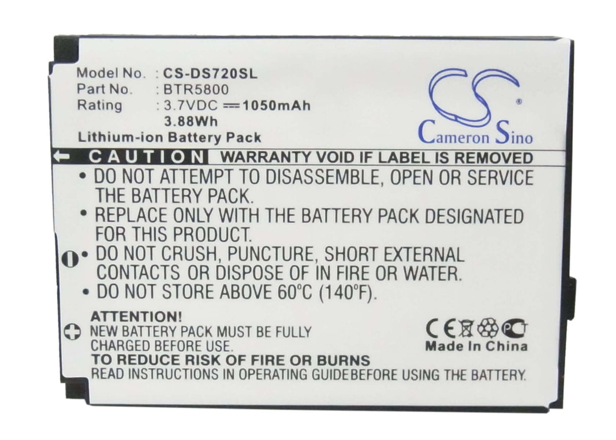 Batterie pour Htc 5800, S720, Libra 100 3.7v, 1050mah - 3.89wh Batteries pour Électronique Cameron Sino Technology Limited (Suspendu)