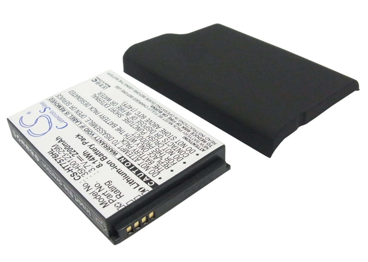 3.7V, Li-ion, 2200mAh, SmartPhone battery fits Htc, 35h00123-29m, 7 Pro, T7576, 8.14Wh Mobile, SmartPhone Cameron Sino Technology Limited (Smartphone)