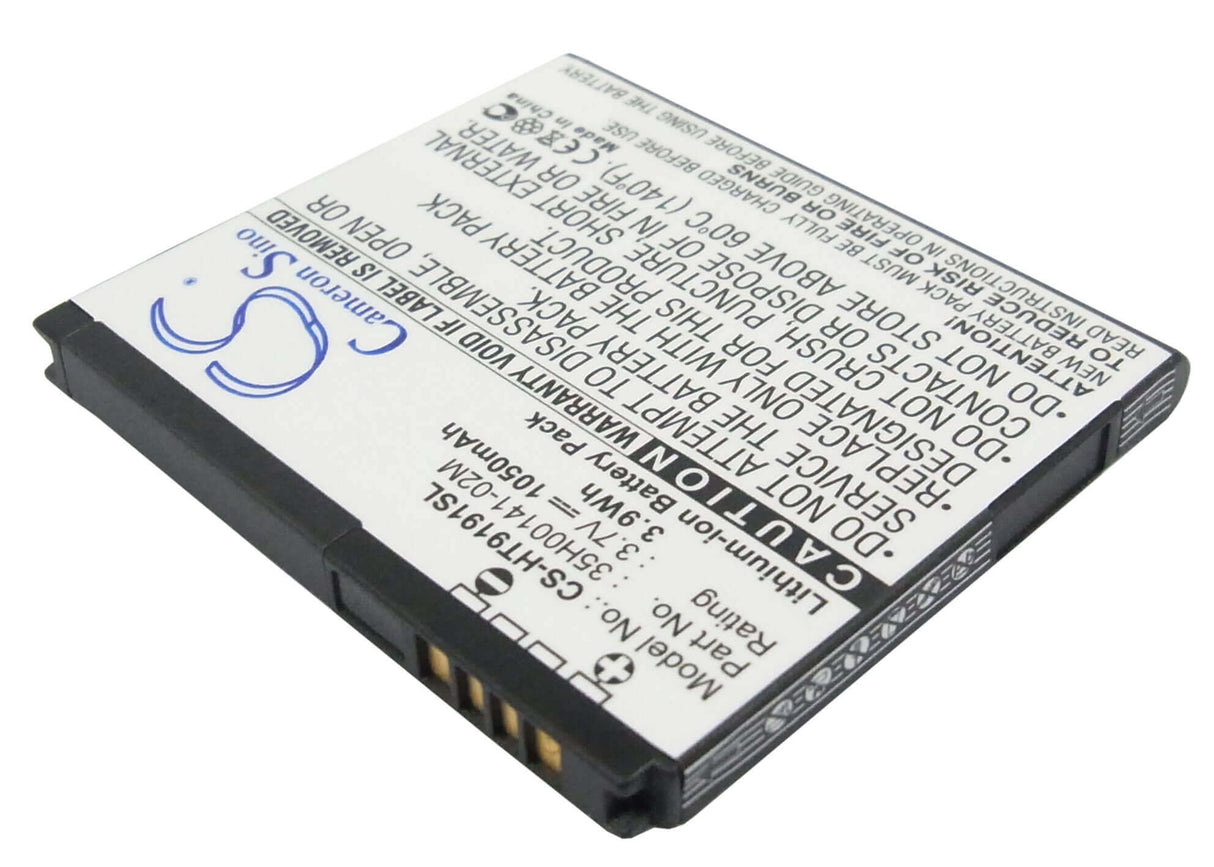 3.7V, Li-ion, 1050mAh, SmartPhone battery fits At&t, Htc, T-mobile, 35h00141-00m, Inspire 4g, 3.89Wh Mobile, SmartPhone Cameron Sino Technology Limited (Smartphone)