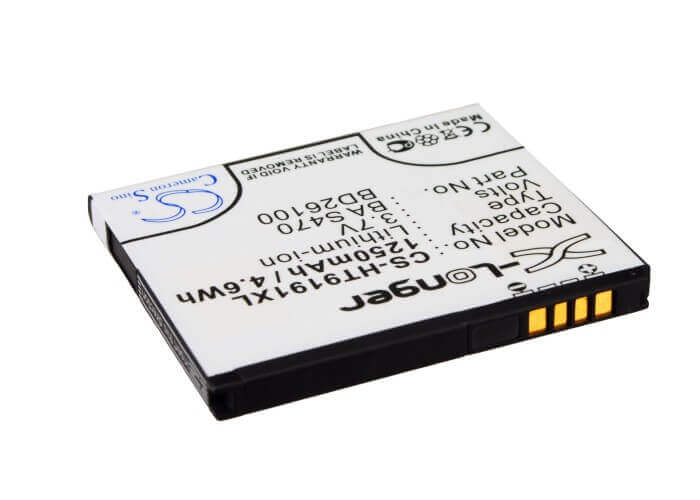 3.7V, Li-ion, 1250mAh, SmartPhone battery fits At&t, Htc, T-mobile, 35h00141-00m, Inspire 4g, 4.63Wh Mobile, SmartPhone Cameron Sino Technology Limited (Smartphone)