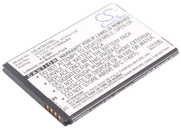 3.7V, Li-ion, 1300mAh, SmartPhone battery fits Verizon, Htc, 35h00180-02m, Adr6410, Adr6410l, 4.81Wh Mobile, SmartPhone Cameron Sino Technology Limited (Smartphone)
