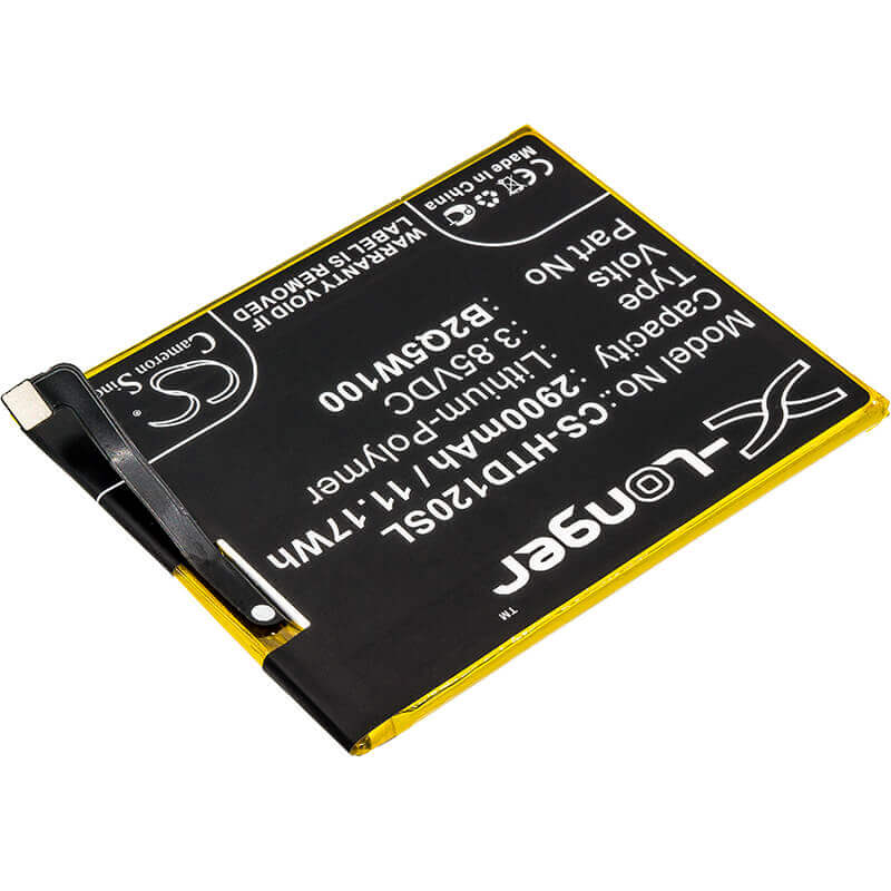 3.85V, Li-Polymer, 2900mAh, SmartPhone battery fits Htc, B2q5w100, Breeze Plus, Desire 12 +, 11.17Wh Mobile, SmartPhone Cameron Sino Technology Limited (Smartphone)