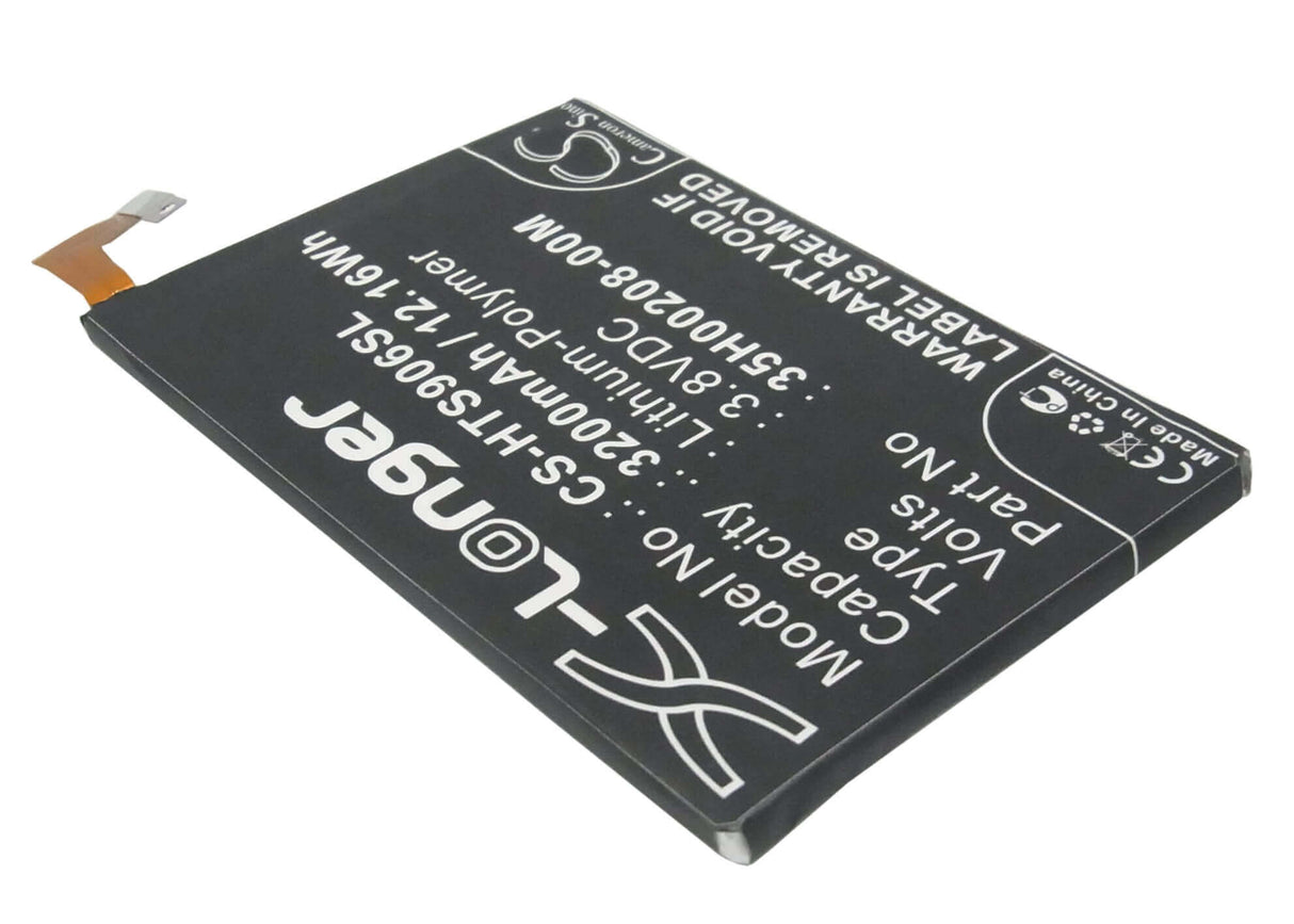3.8V, Li-Polymer, 3200mAh, SmartPhone battery fits Htc, 35h00208-00m, 901s, Butterfly S, 12.16Wh Mobile, SmartPhone Cameron Sino Technology Limited (Suspended)