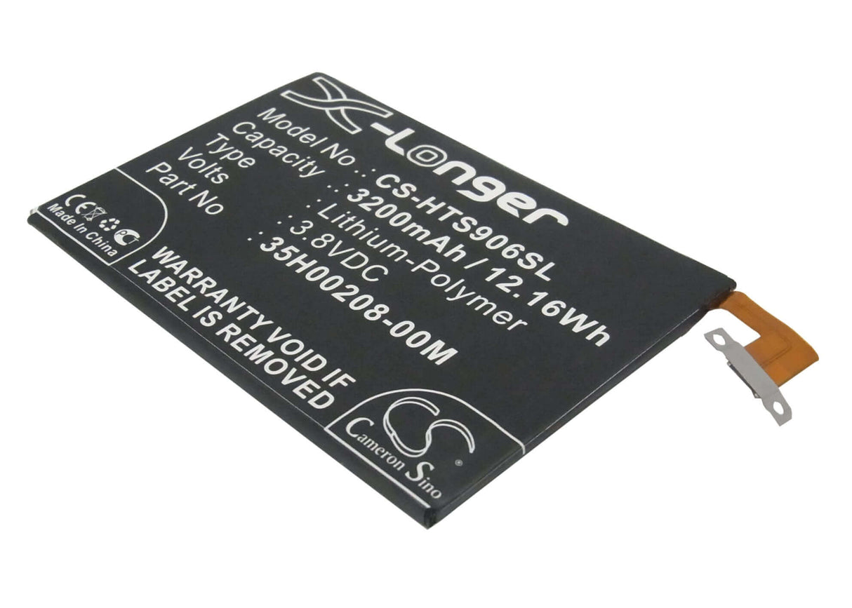 3.8V, Li-Polymer, 3200mAh, SmartPhone battery fits Htc, 35h00208-00m, 901s, Butterfly S, 12.16Wh Mobile, SmartPhone Cameron Sino Technology Limited (Suspended)