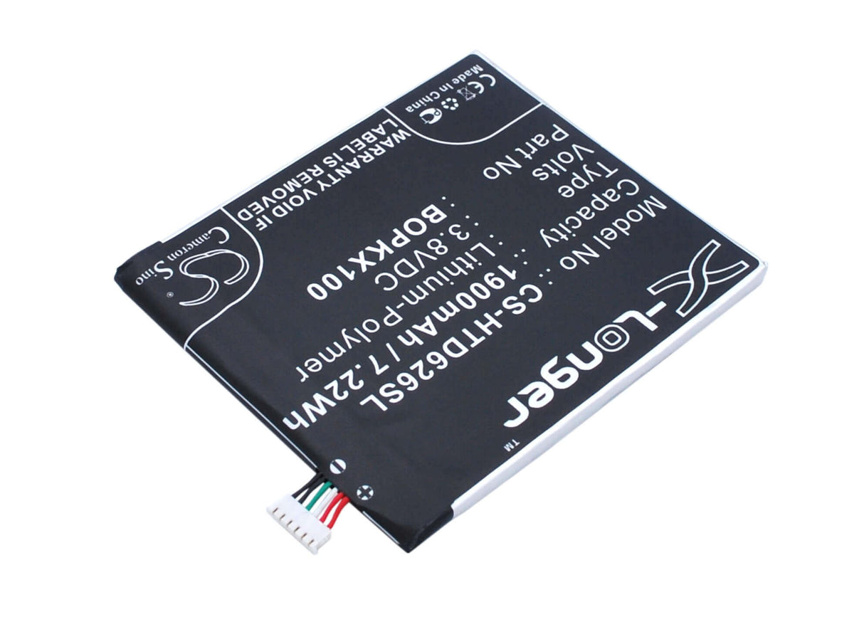 3.8V, Li-Polymer, 1900mAh, SmartPhone battery fits Htc, 35h00237-00m, A22, A32, 7.22Wh Mobile, SmartPhone Cameron Sino Technology Limited (Smartphone)