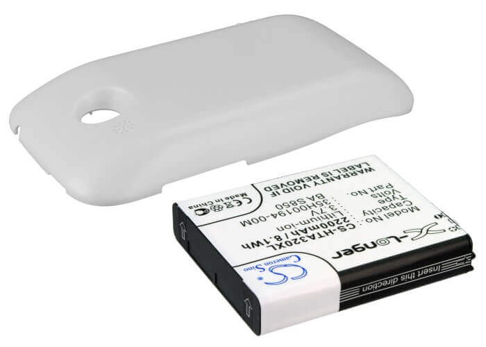 3.7V, Li-ion, 2200mAh, SmartPhone battery fits Htc, 35h00194-00m, A320e, Desire C, 8.14Wh Mobile, SmartPhone Cameron Sino Technology Limited (Smartphone)