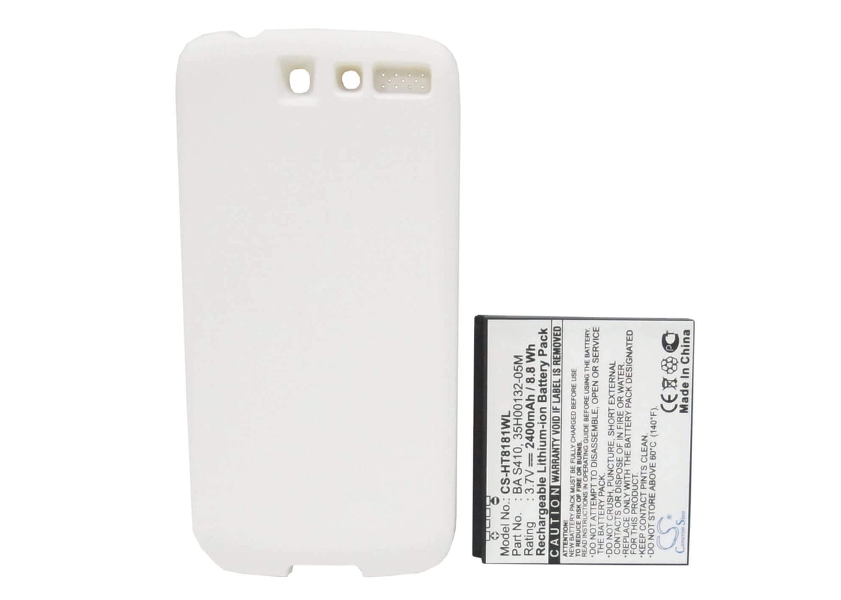 3.7V, Li-ion, 2400mAh, batterie de smartphone compatible avec Htc, 35h00132-00m, G7, 8.88Wh Mobile, SmartPhone Cameron Sino Technology Limited (Suspendu)