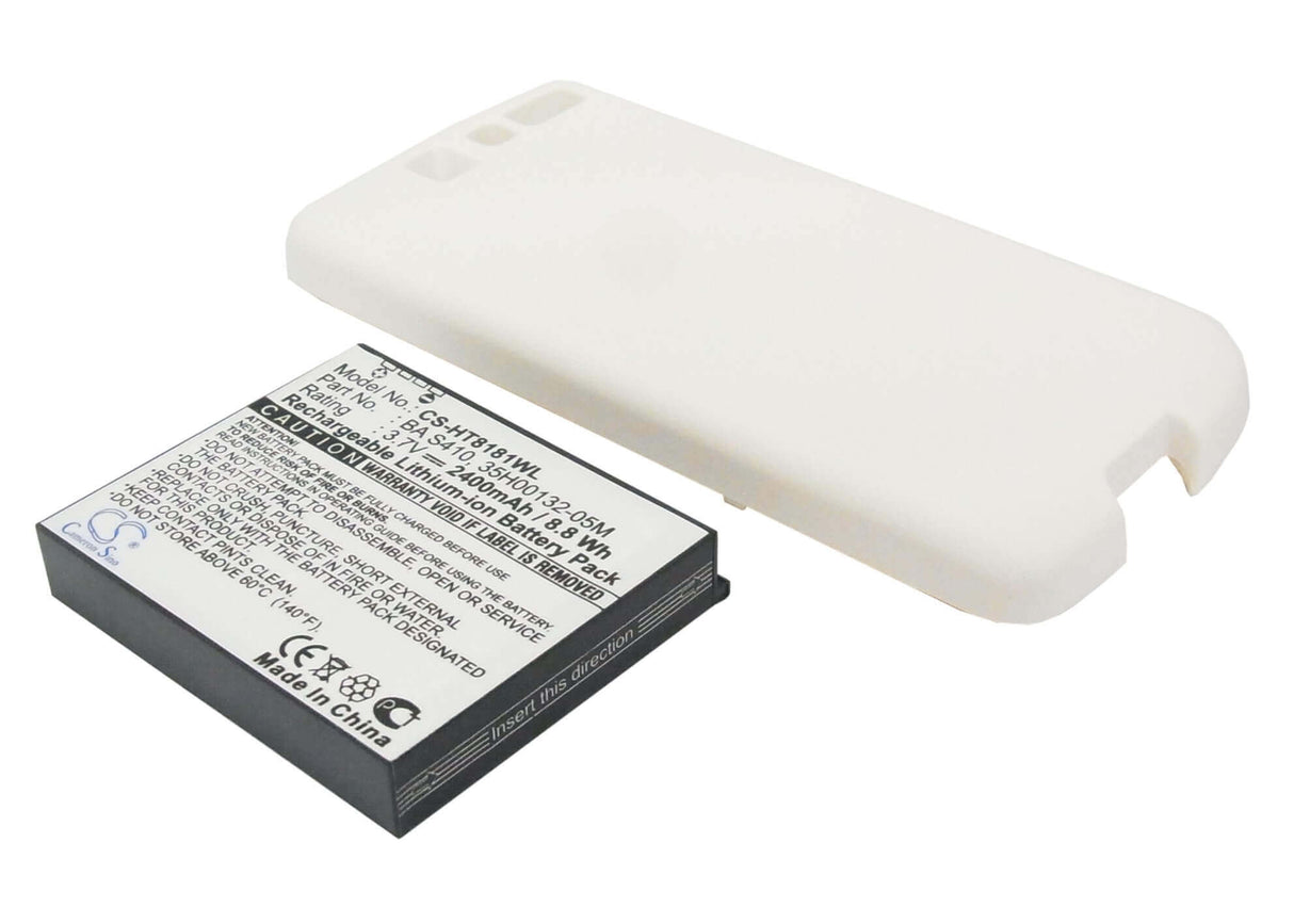 3.7V, Li-ion, 2400mAh, batterie de smartphone compatible avec Htc, 35h00132-00m, G7, 8.88Wh Mobile, SmartPhone Cameron Sino Technology Limited (Suspendu)