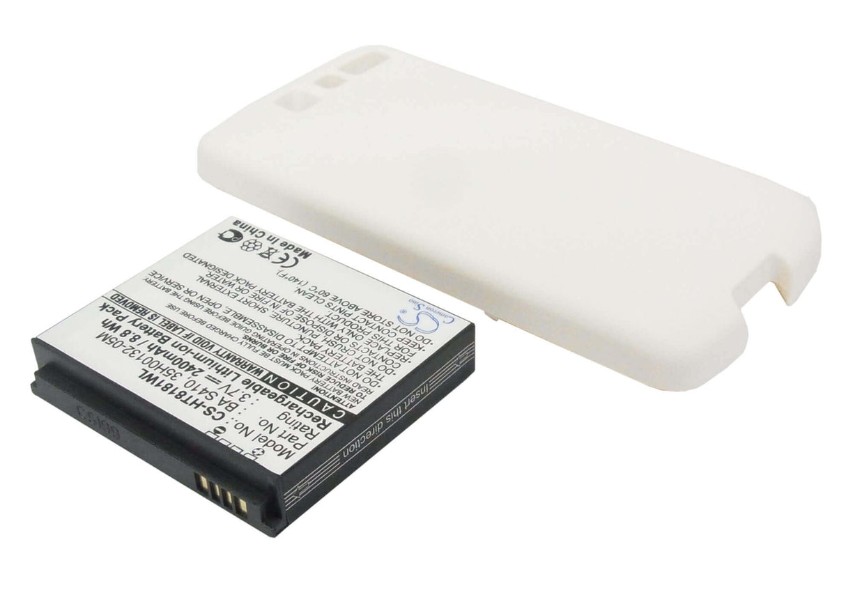 3.7V, Li-ion, 2400mAh, batterie de smartphone compatible avec Htc, 35h00132-00m, G7, 8.88Wh Mobile, SmartPhone Cameron Sino Technology Limited (Suspendu)