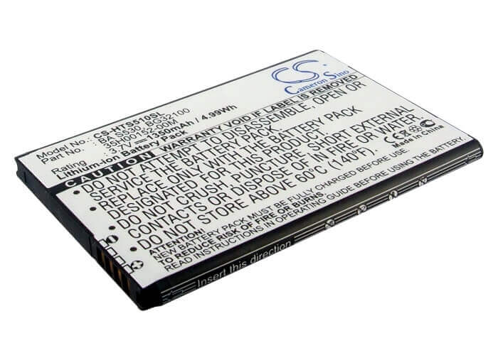 3.7V, Li-ion, 1350mAh, SmartPhone battery fits Htc, Google, 35h00152-00m, G12, G15, 5Wh Mobile, SmartPhone Cameron Sino Technology Limited (Smartphone)