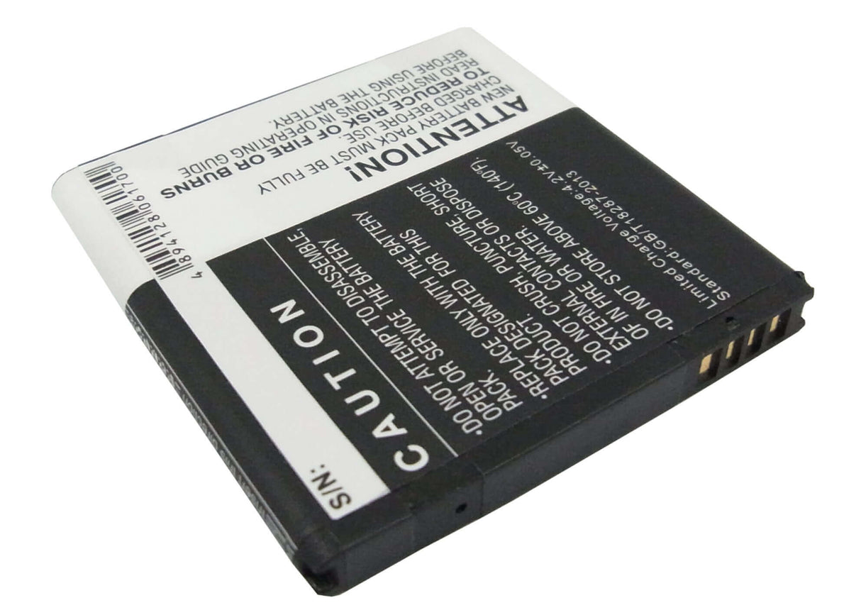 3.7V, Li-ion, 1600mAh, SmartPhone battery fits Htc, 35h00177-00m, Desire Q, Desire U, 5.92Wh Mobile, SmartPhone Cameron Sino Technology Limited (Smartphone)