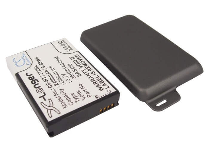 3,7V, Li-ion, 2400mAh, batterie de smartphone compatible T-mobile, 35h00140-00m, A7272, Desire Z, 8.88Wh Mobile, SmartPhone Cameron Sino Technology Limited (Suspendu)