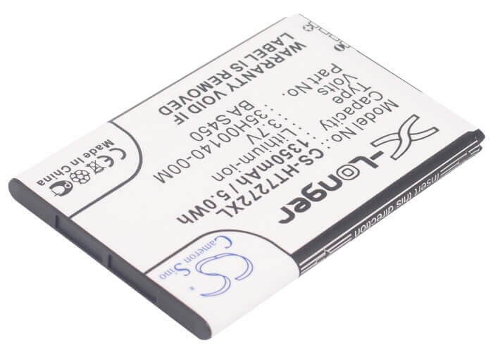3.7V, Li-ion, 1350mAh, SmartPhone battery fits T-mobile, Htc, 35h00140-00m, 7 Mozart, A315c, 5Wh Mobile, SmartPhone Cameron Sino Technology Limited (Smartphone)