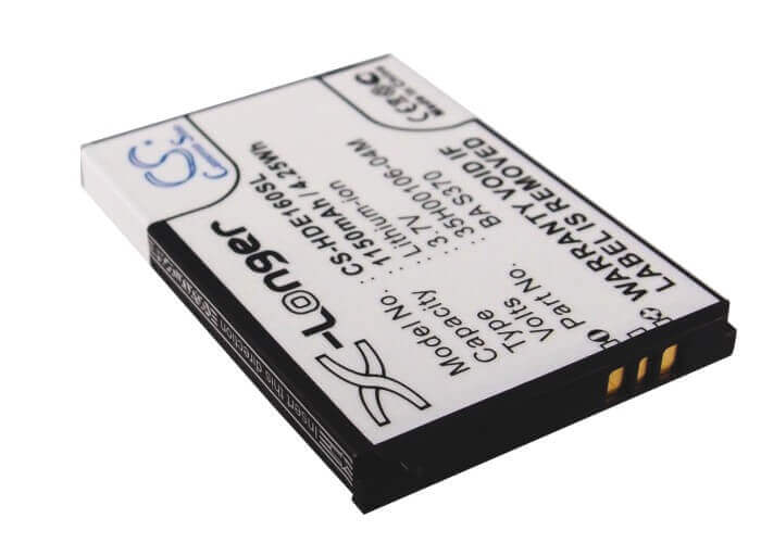 3.7V, Li-ion, 1150mAh, SmartPhone battery fits Htc, 35h00106-01m, Dream, Dream 100, 4.26Wh Mobile, SmartPhone Cameron Sino Technology Limited (Suspended)