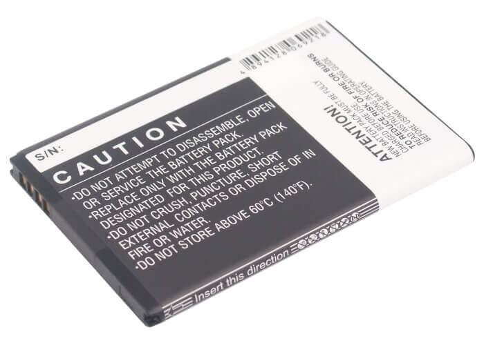 Batterie pour Htc Droid Incredible 2, Droid Incredible Ii, Adr6350 3.7v, 1600mah - 5.92wh Batteries pour l'électronique Cameron Sino Technology Limited (Suspendu)