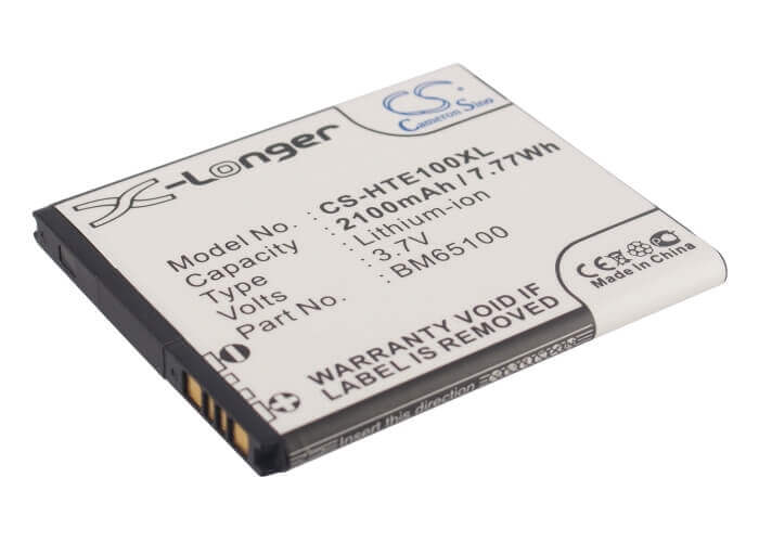 3.7V, Li-ion, 2100mAh, SmartPhone battery fits Htc, 35h00213-00m, 0pcv200, 0po100, 7.77Wh Mobile, SmartPhone Cameron Sino Technology Limited (Smartphone)