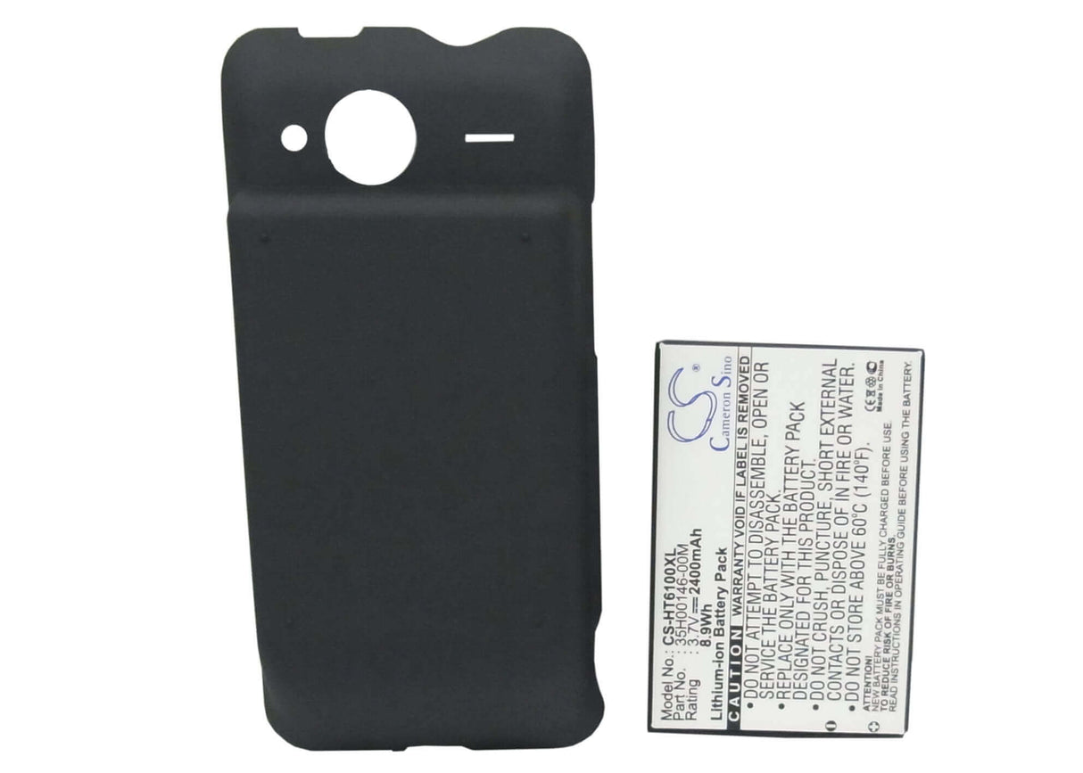 3.7V, Li-ion, 2400mAh, SmartPhone battery fits Sprint, 35h00146-00m, Evo Shift 4g, Knight, 8.88Wh Mobile, SmartPhone Cameron Sino Technology Limited (Suspended)