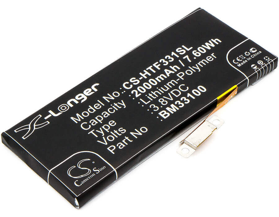 3.8V, Li-Polymer, 2000mAh, SmartPhone battery fits Htc, 35h00203-00m, First, First Facebook, 7.6Wh Mobile, SmartPhone Cameron Sino Technology Limited (Suspended)