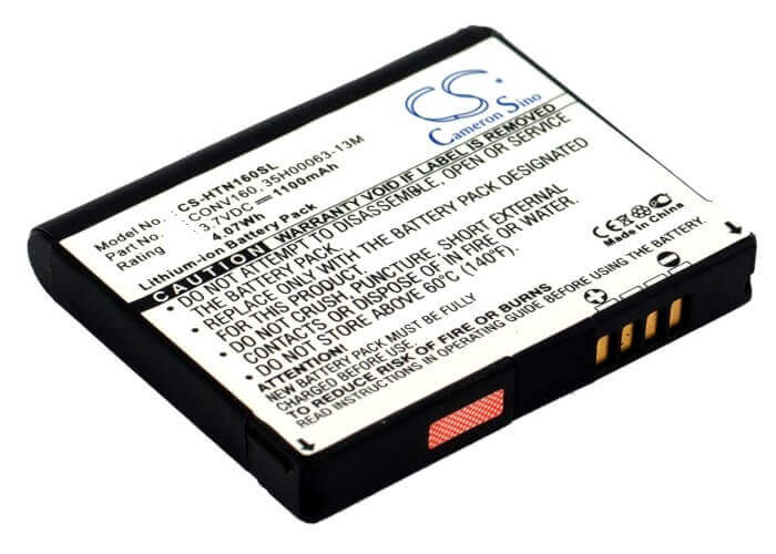 3.7V, Li-ion, 1100mAh, SmartPhone battery fits Htc, T-mobile, 35h00063-13m, Converse 100, H4242, 4.07Wh Mobile, SmartPhone Cameron Sino Technology Limited (Smartphone)