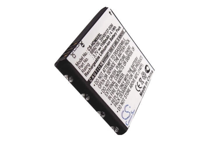 3.7V, Li-ion, 1100mAh, SmartPhone battery fits Htc, Dopod, Softbank, 35h00137-00m, A6380, G9, 4.07Wh Mobile, SmartPhone Cameron Sino Technology Limited (Smartphone)