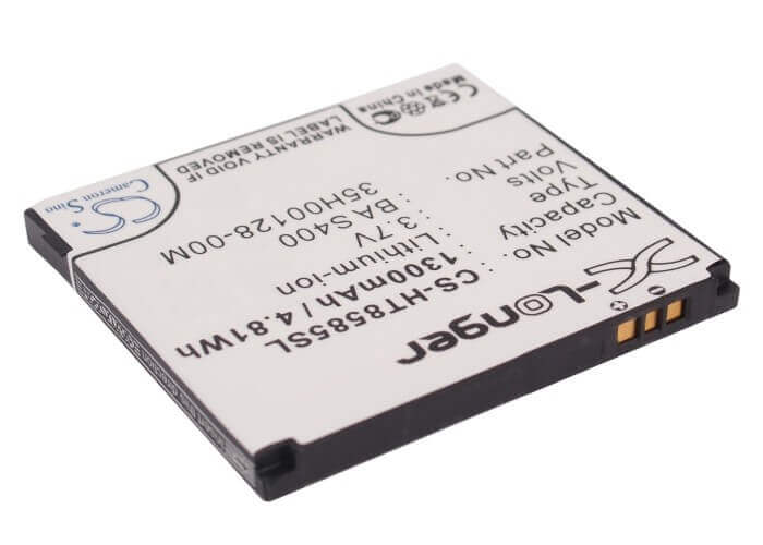 3.7V, Li-ion, 1300mAh, SmartPhone battery fits T-mobile, Dopod, Htc, 35h00128-00m, Hd2, T8588, 4.81Wh Mobile, SmartPhone Cameron Sino Technology Limited (Smartphone)