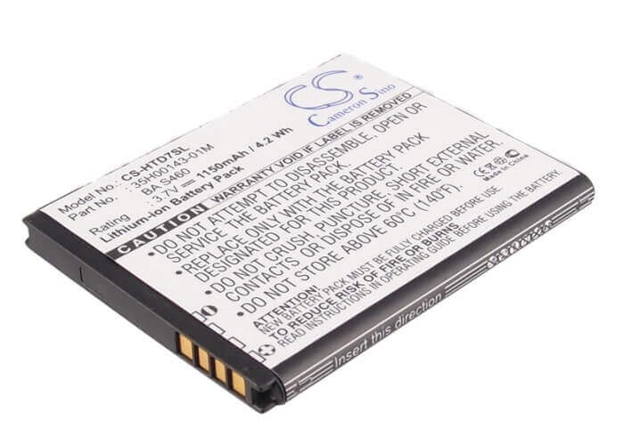 3,7V, Li-ion, 1150mAh, batterie de smartphone compatible avec Htc, At&t, T-mobile, 35h00143-01m, Hd7s, T9295, 4.26Wh Mobile, SmartPhone Cameron Sino Technology Limited (Smartphone)