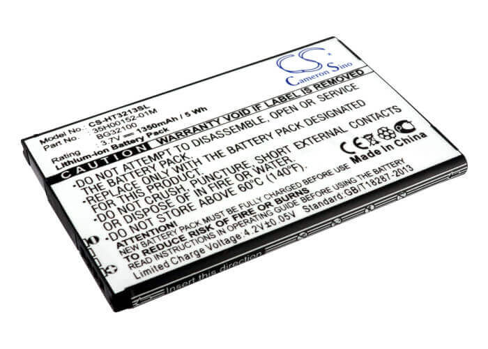 3.7V, Li-ion, 1350mAh, batterie de smartphone compatible avec Htc, Google, 35h00152-01m, G11, 5Wh Mobile, Smartphone Cameron Sino Technology Limited (Smartphone)