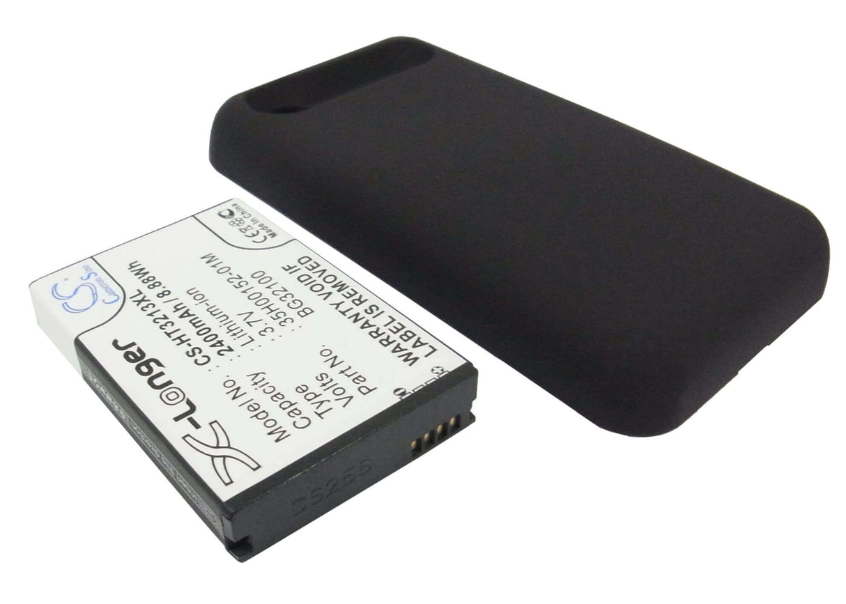 3.7V, Li-ion, 2400mAh, SmartPhone battery fits Htc, 35h00152-01m, Incredible S, Incredible S S710e, 8.88Wh Mobile, SmartPhone Cameron Sino Technology Limited (Smartphone)