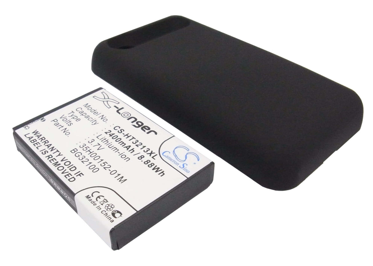 3.7V, Li-ion, 2400mAh, SmartPhone battery fits Htc, 35h00152-01m, Incredible S, Incredible S S710e, 8.88Wh Mobile, SmartPhone Cameron Sino Technology Limited (Smartphone)
