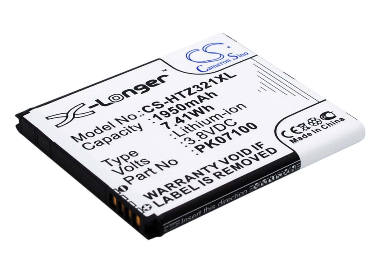 3.8V, Li-ion, 1950mAh, SmartPhone battery fits Htc, Kddi, 35h00189-00m, Hti13, Isw13ht, 7.41Wh Mobile, SmartPhone Cameron Sino Technology Limited (Smartphone)