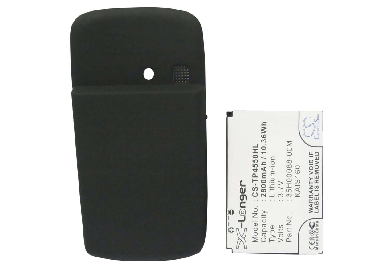 Batterie pour Htc Kaiser, Kaiser 110, Kaiser 120 3.7v, 2800mah - 10.36wh Batteries pour Électroniques Cameron Sino Technology Limited (Suspendu)