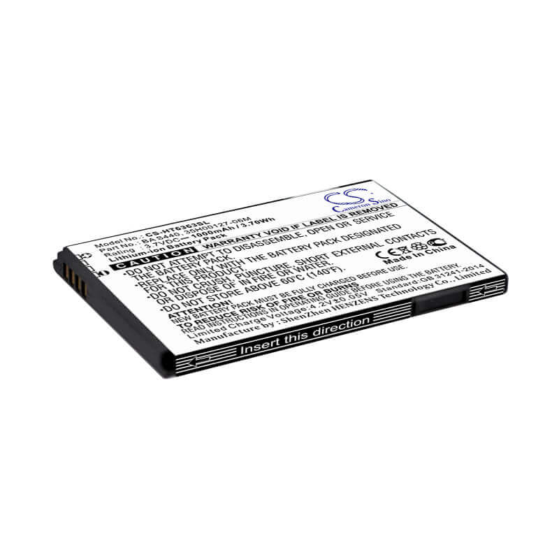 3,7V, Li-ion, 1000mAh, batterie de smartphone compatible avec T-mobile, Google, Dopod, Htc, Verizon, 35h00127-02m, A3333, G7 Mini, 3,7Wh Mobile, Smartphone Cameron Sino Technology Limited (Smartphone)