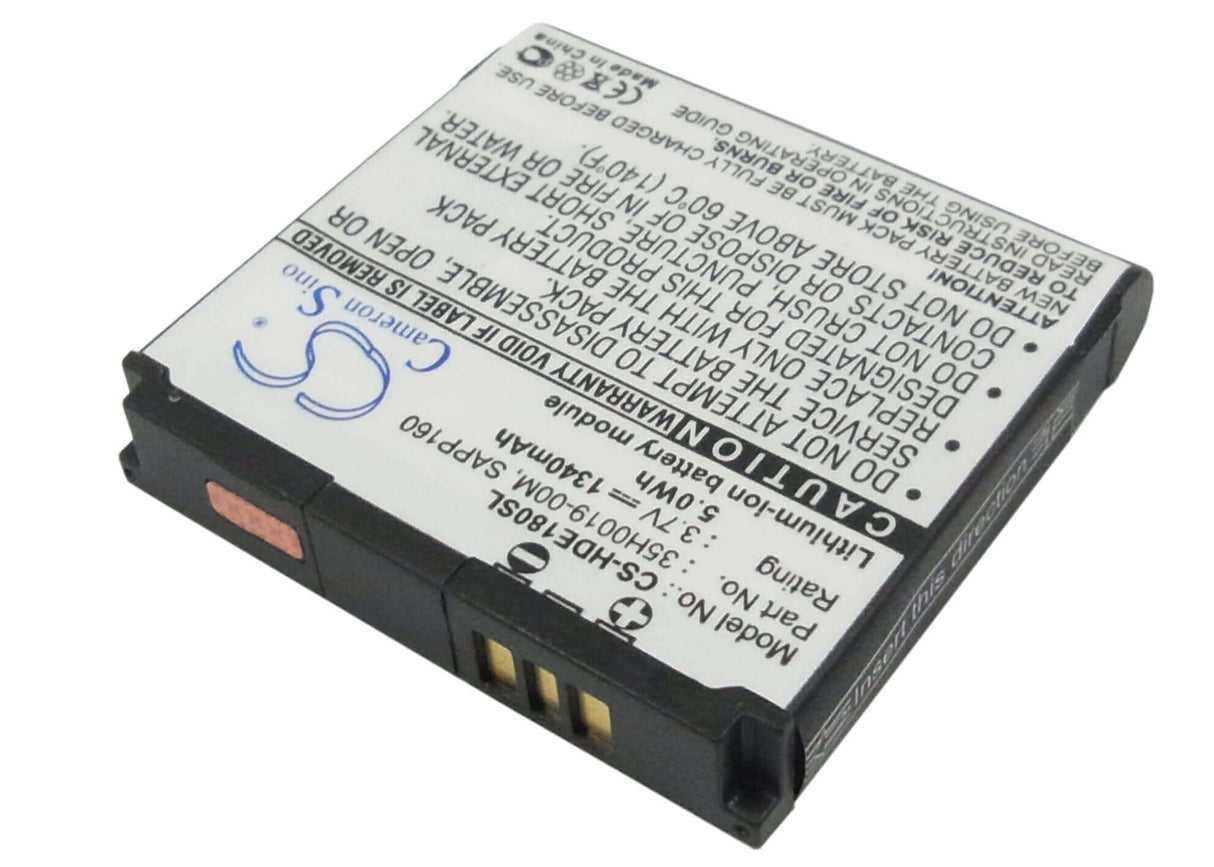 Battery For Htc Magic, Sapphire 100, A6161 3.7v, 1340mah - 4.96wh Batteries for Electronics Cameron Sino Technology Limited (Suspended)