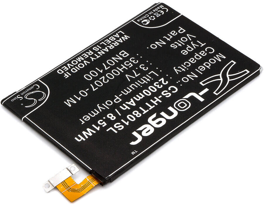 3.7V, Li-Polymer, 2300mAh, SmartPhone battery fits Google, T-mobile, Htc, 35h00207-01m, Play Edition, 8.51Wh Mobile, SmartPhone Cameron Sino Technology Limited (Smartphone)