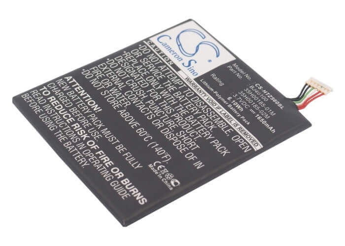 3.7V, Li-Polymer, 1650mAh, SmartPhone battery fits T-mobile, Htc, 35h00185-01m, One S, Ville, 6.11Wh Mobile, SmartPhone Cameron Sino Technology Limited (Smartphone)