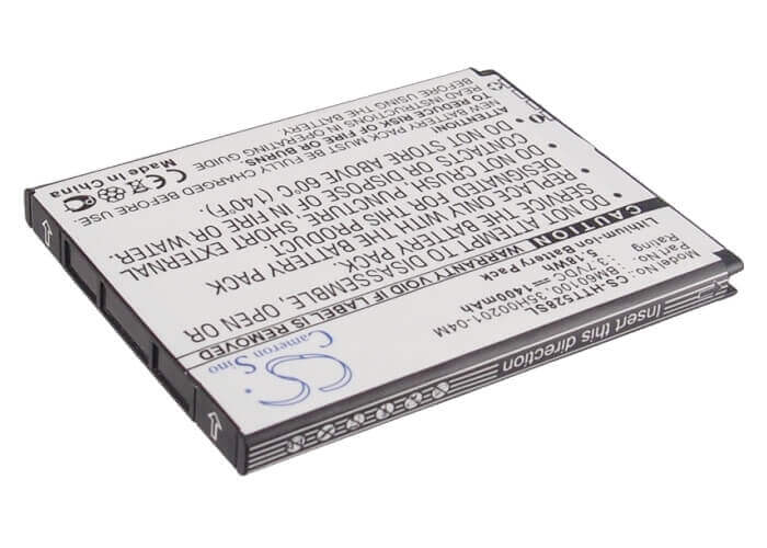 3.7V, Li-ion, 1400mAh, SmartPhone battery fits Htc, 35h00201-02m, C520e, C525c, 5.18Wh Mobile, SmartPhone Cameron Sino Technology Limited (Smartphone)