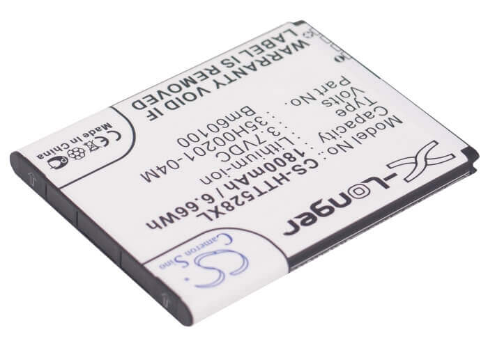3.8V, Li-ion, 1800mAh, SmartPhone battery fits Htc, 35h00201-04m, C520e, C525c, 6.84Wh Mobile, SmartPhone Cameron Sino Technology Limited (Suspended)