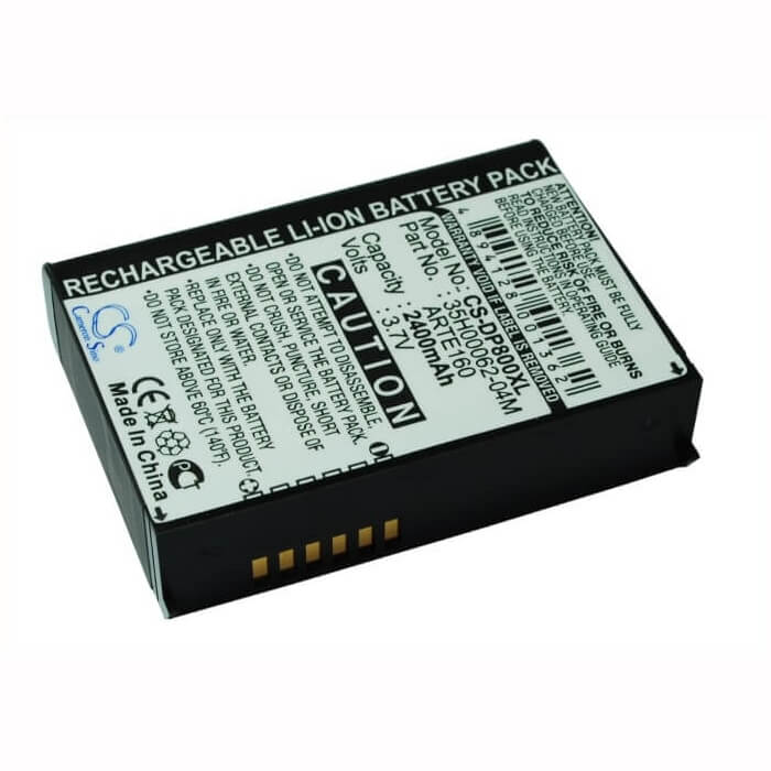 3.7V, Li-ion, 2400mAh, SmartPhone battery fits Htc, Orange, Dopod, T-mobile, 35h00062-04m, M700, P800, 8.88Wh Mobile, SmartPhone Cameron Sino Technology Limited (Smartphone)