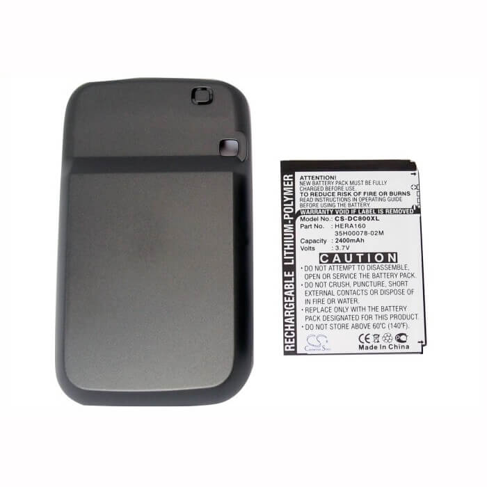 3.7V, Li-Polymer, 2400mAh, SmartPhone battery fits Htc, Vodafone, Dopod, O2, 35h00078-02m, C800, C858, 8.88Wh Mobile, SmartPhone Cameron Sino Technology Limited (Smartphone)