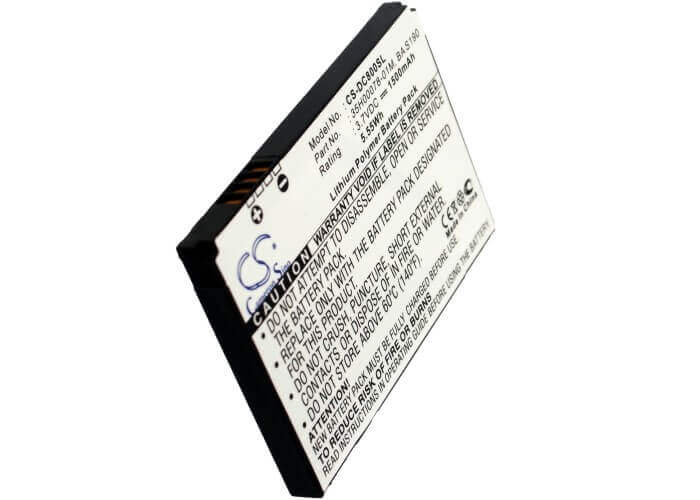 3.7V, Li-Polymer, 1500mAh, SmartPhone battery fits Htc, 35h00078-01m, C800, C858, 5.55Wh Mobile, SmartPhone Cameron Sino Technology Limited (Suspended)